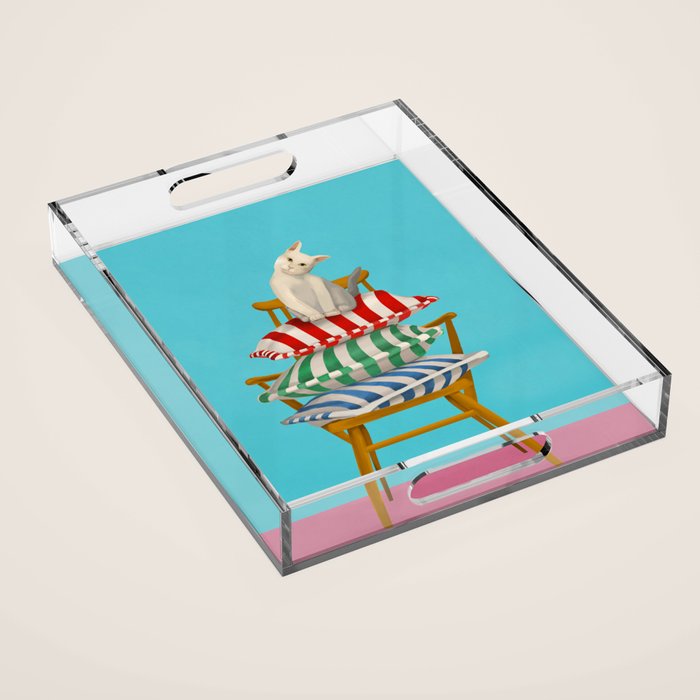 The Cushion Throne Acrylic Tray Gallery Image 1