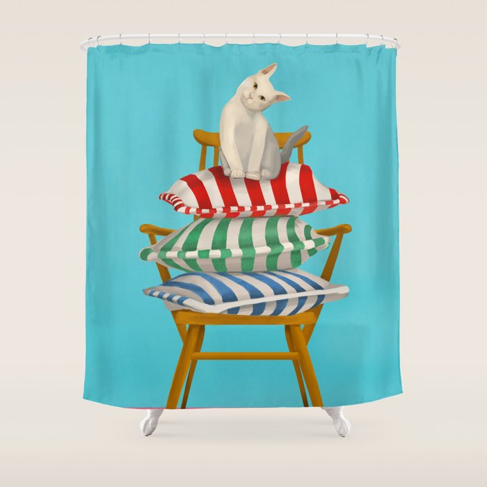 The Cushion Throne Shower Curtain Gallery Image 1