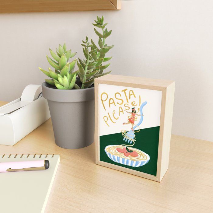Pasta Please! Mini Art Print Gallery Image 2