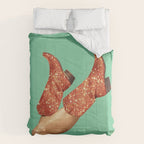 These Boots - Glitter Showgirl Orange Comforter Gallery Image 6