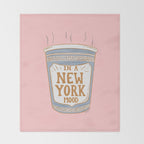 NEW YORK MOOD Throw Blanket Gallery Image 2