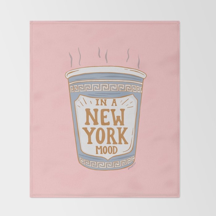 NEW YORK MOOD Throw Blanket Gallery Image 2