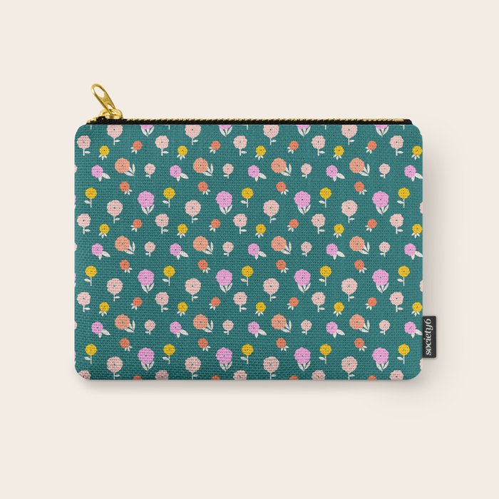 Holiday Blooms Pattern Carry All Pouch Gallery Image 1