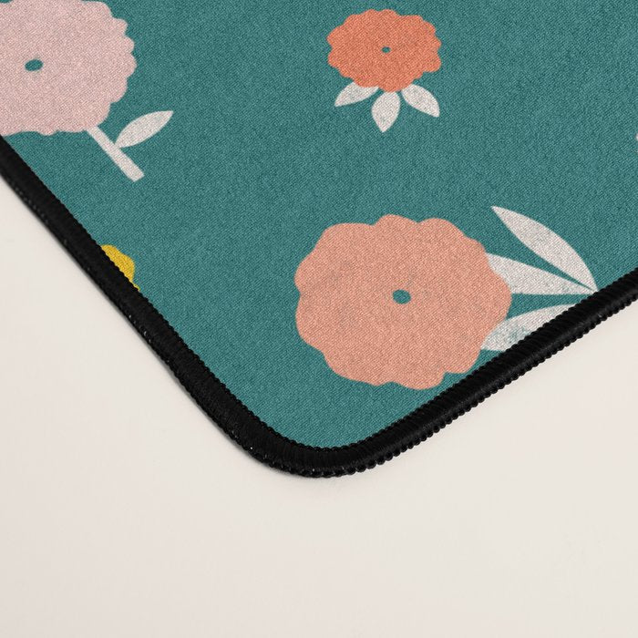 Holiday Blooms Pattern Desk Mat Gallery Image 4