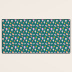Holiday Blooms Pattern Desk Mat Gallery Image 3