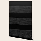 Hand Striped black and white Wallpaper Gallery Image 2