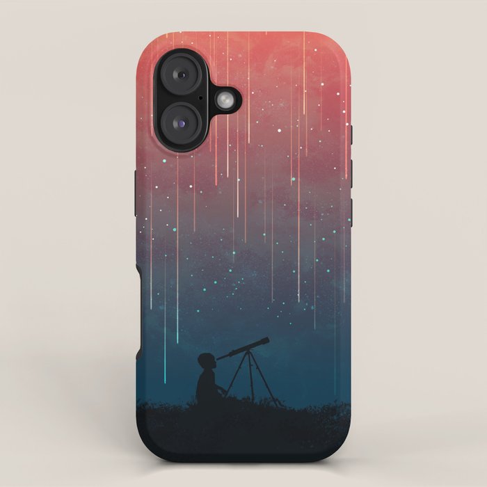 Meteor rain iPhone Case Gallery Image 1