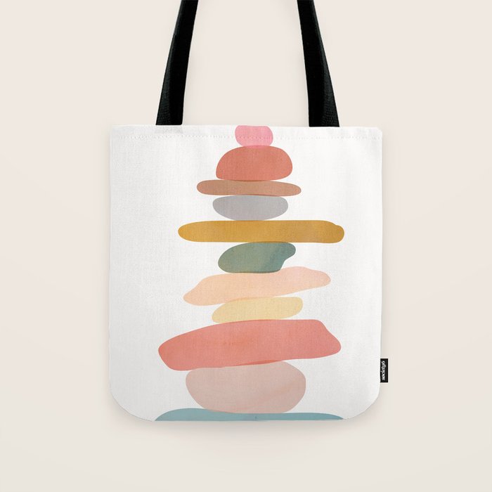 Balancing Stones 22 Tote Bag Gallery Image 1