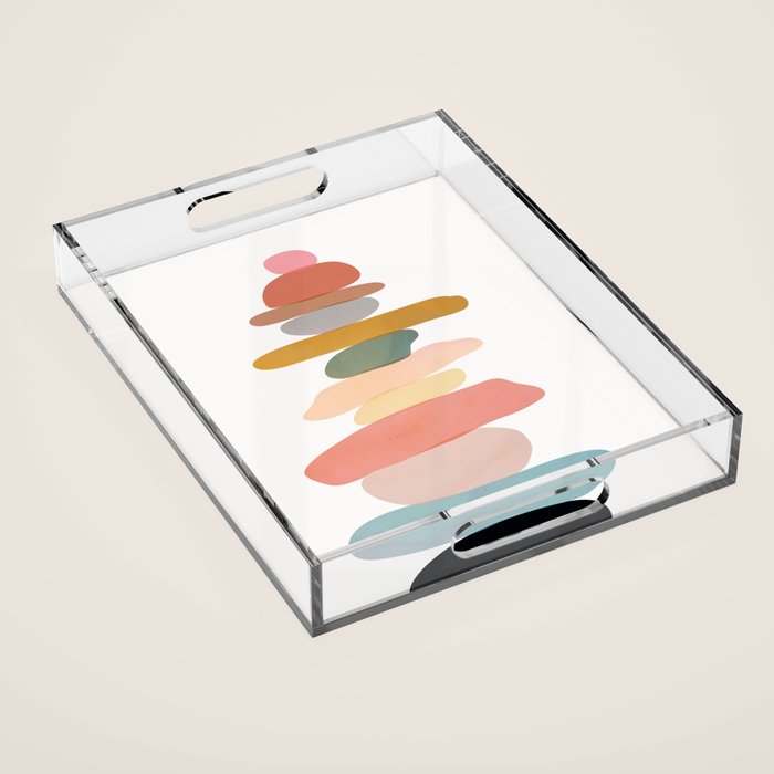 Balancing Stones 22 Acrylic Tray Gallery Image 1