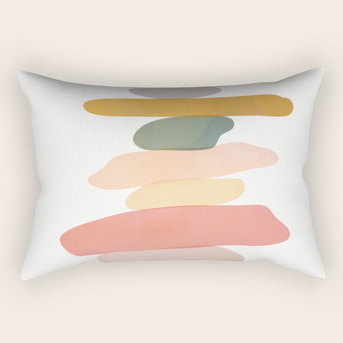 Balancing Stones 22 Rectangular Pillow Gallery Image 1
