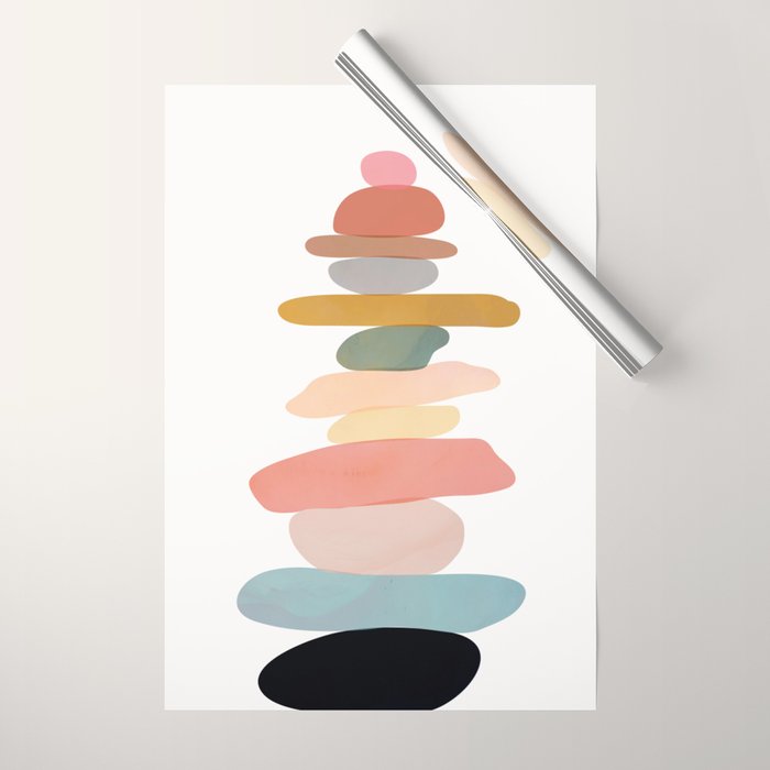 Balancing Stones 22 Wrapping Paper Gallery Image 1