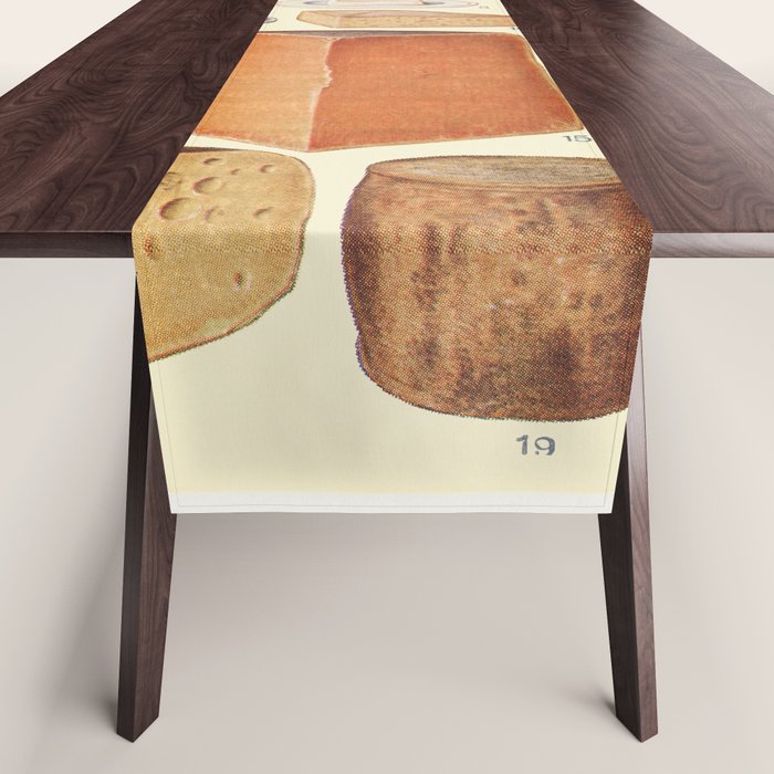 Vintage Cheese Table Runner Gallery Image 1
