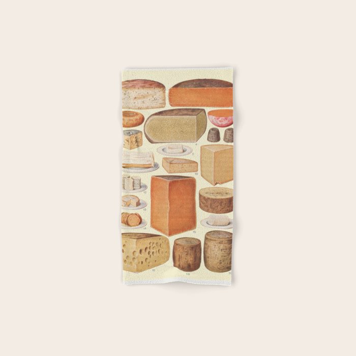 Vintage Cheese Bath Towel Gallery Image 1