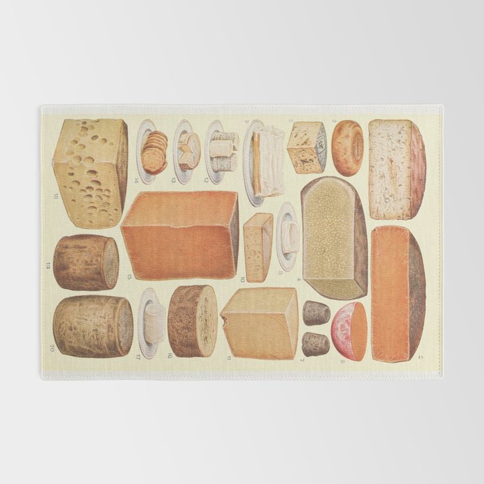 Vintage Cheese Rug Gallery Image 2
