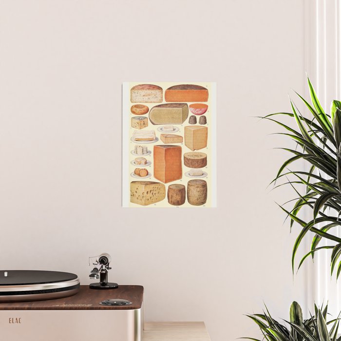 Vintage Cheese Poster Gallery Image 2