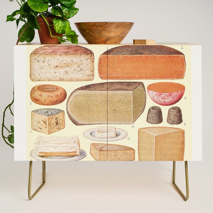 Vintage Cheese Credenza Gallery Image 1