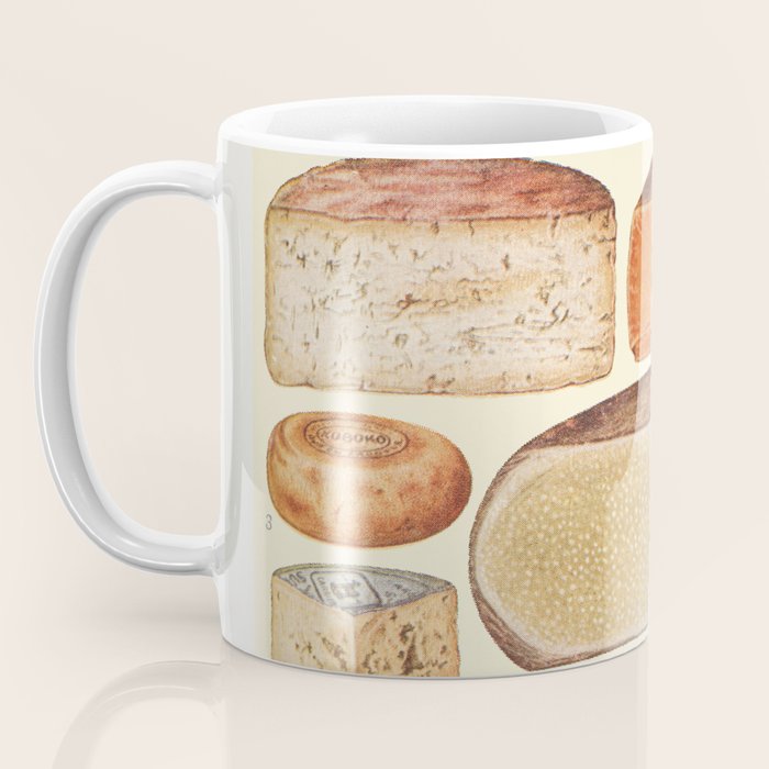 Vintage Cheese Coffee Mug Gallery Image 3