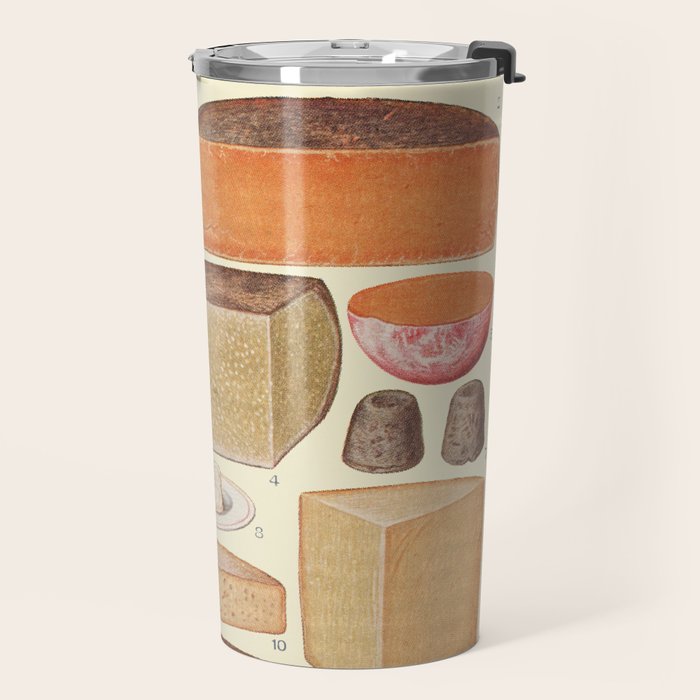 Vintage Cheese Travel Mug Gallery Image 2