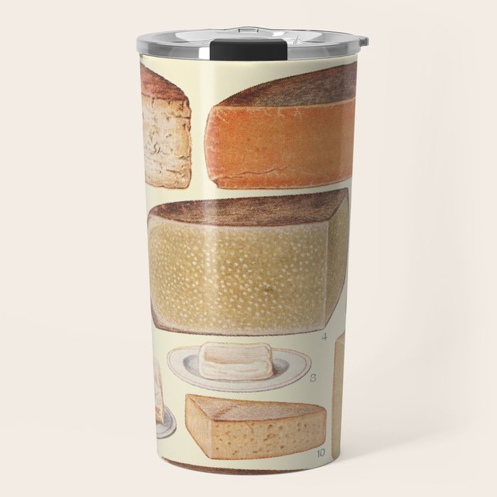 Vintage Cheese Travel Mug Gallery Image 1