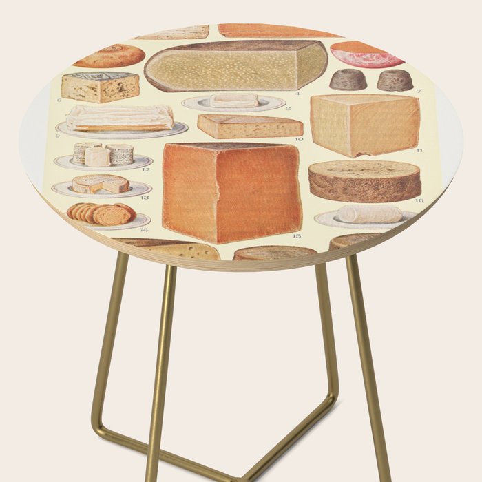 Vintage Cheese Side Table Gallery Image 2