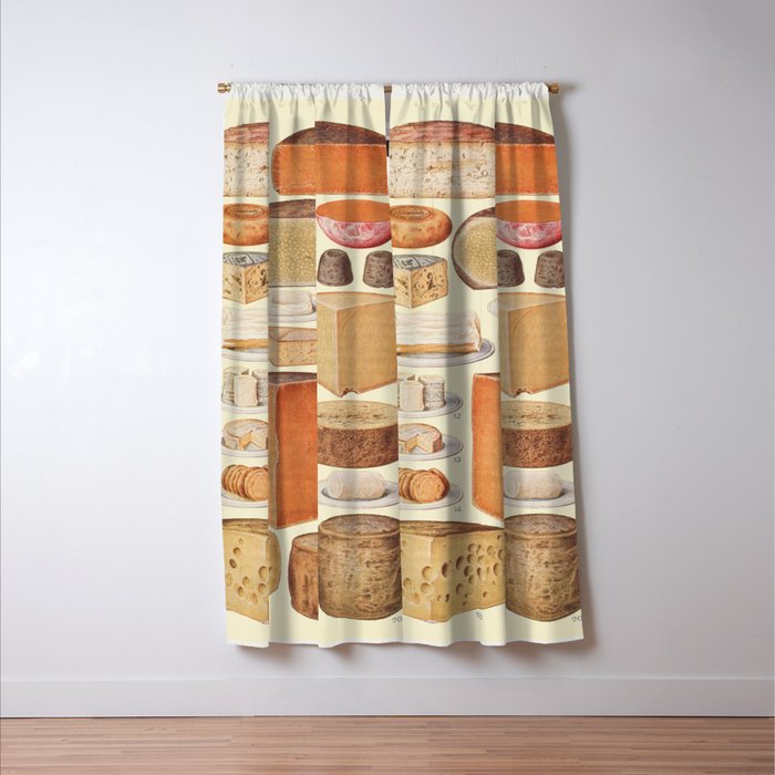 Vintage Cheese Window Curtain Gallery Image 3