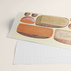 Vintage Cheese Wrapping Paper Gallery Image 2