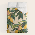 Yellow Mangos Summer Tropical Pattern Comforter Gallery Image 6