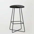 NASA Space Shuttle Blueprint in High Resolution (all black)  Stool Gallery Image 1