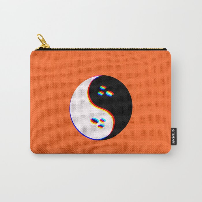 Spooky Yin Yang 3D Carry All Pouch Gallery Image 1