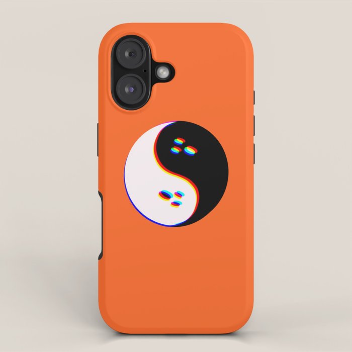 Spooky Yin Yang 3D iPhone Case Gallery Image 1