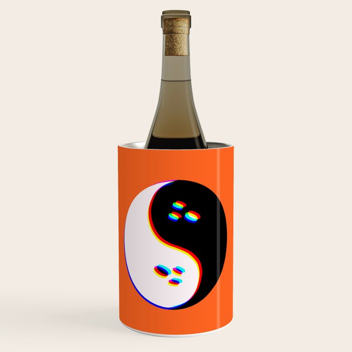 Spooky Yin Yang 3D Wine Chiller Gallery Image 1