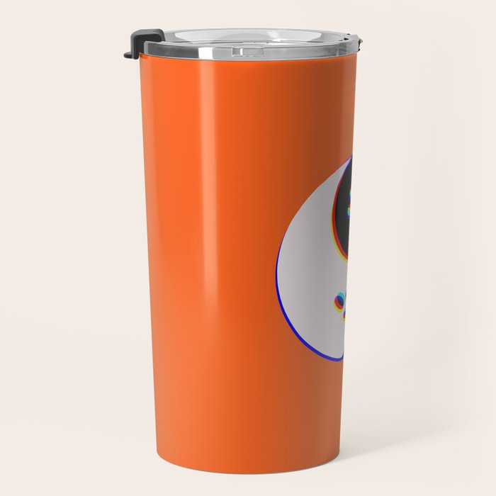 Spooky Yin Yang 3D Travel Mug Gallery Image 3