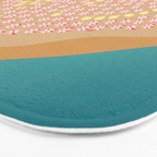 Ciao / Hello Italy Beach Umbrellas - Aerial Italian Bath Mat Gallery Image 3