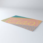 Ciao / Hello Italy Beach Umbrellas - Aerial Italian Rug Gallery Image 3