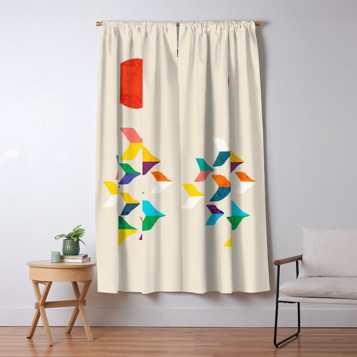 Great Bird Migration Window Curtain Gallery Image 1