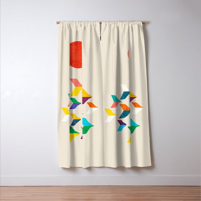 Great Bird Migration Window Curtain Gallery Image 3