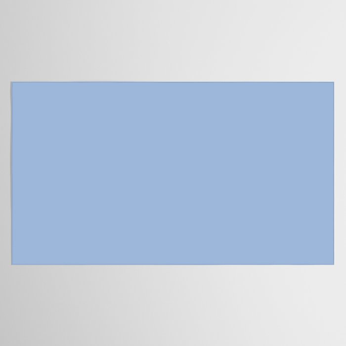 Sky Blue Solid Color Tablecloth Gallery Image 2