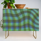 Green squared Credenza Gallery Image 1