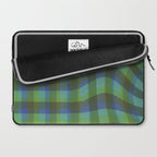 Green squared Laptop Sleeve Gallery Image 2