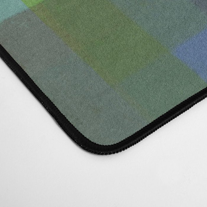 Green squared Desk Mat Gallery Image 4