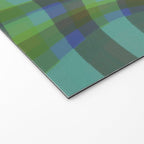 Green squared Welcome Mat Gallery Image 2