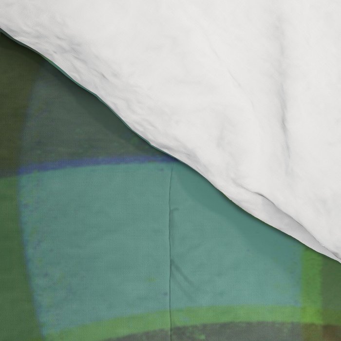 Green squared Comforter Gallery Image 4