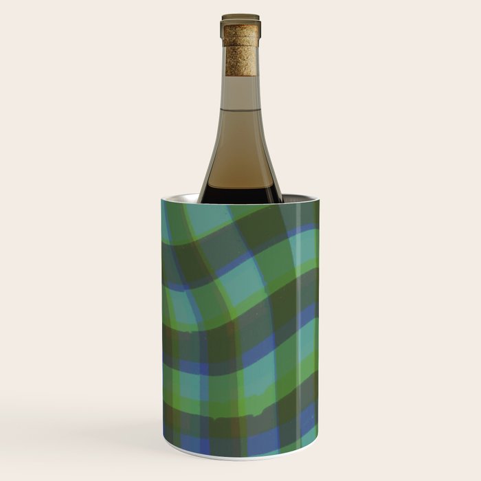 Green squared Wine Chiller Gallery Image 1