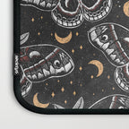 Celestial Cecropia - Black red & gold Laptop Sleeve Gallery Image 3