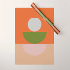Autumn Balance Wrapping Paper Gallery Image 1