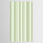 Classic Stripes XXI - Pastel Natural Green Tablecloth Gallery Image 2