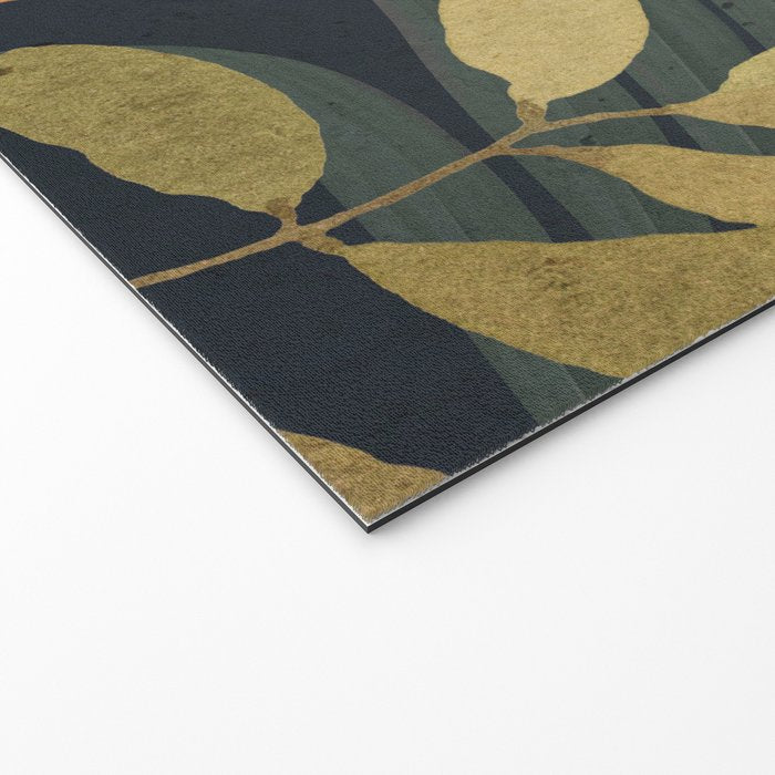 Abstract Art Tropical Leaves 119 Welcome Mat Gallery Image 2