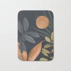 Abstract Art Tropical Leaves 119 Bath Mat Gallery Image 1
