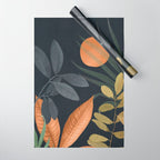 Abstract Art Tropical Leaves 119 Wrapping Paper Gallery Image 1