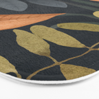 Abstract Art Tropical Leaves 119 Bath Mat Gallery Image 3